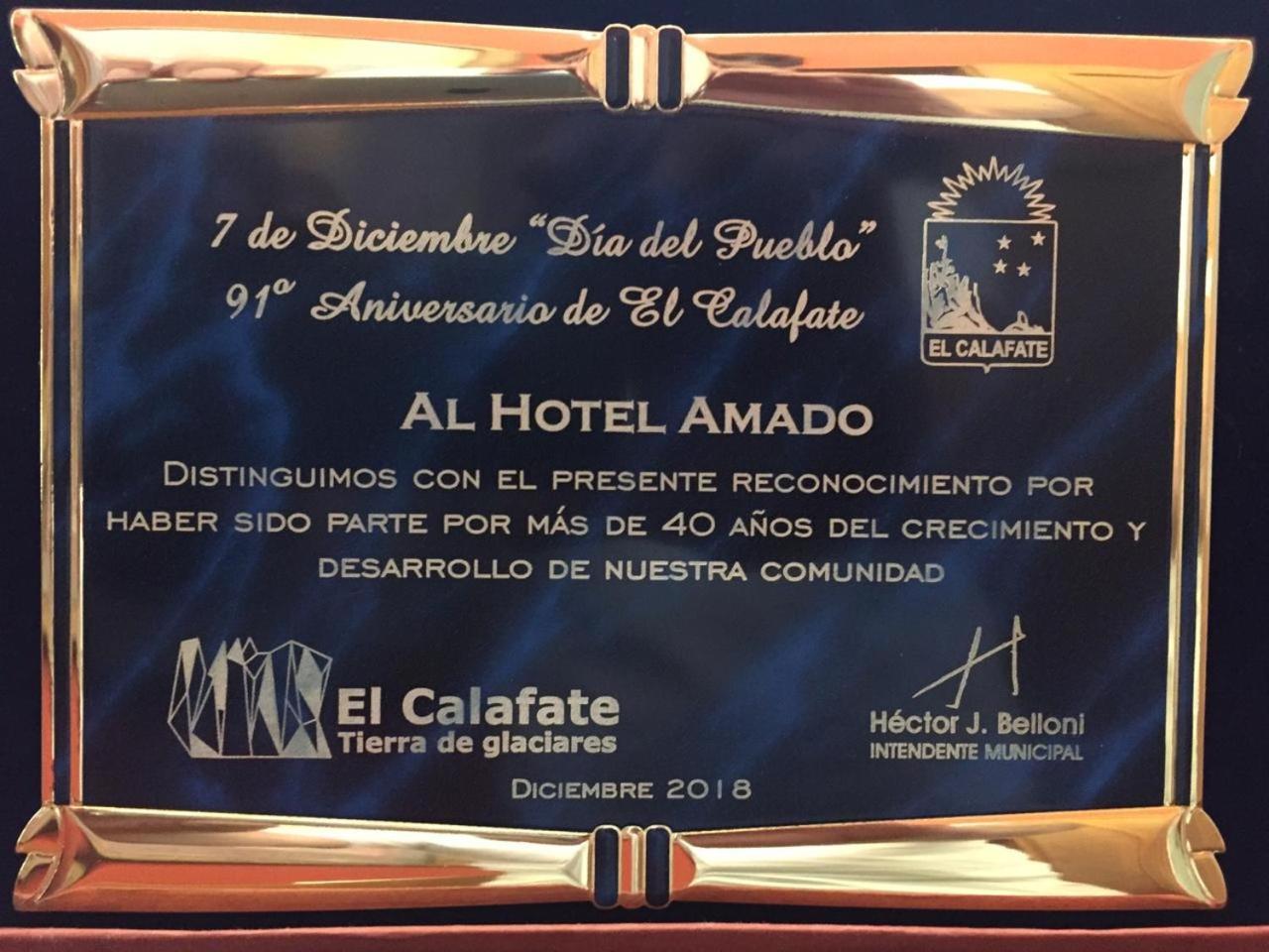Hotel Amado Ελ Καλαφάτε Εξωτερικό φωτογραφία